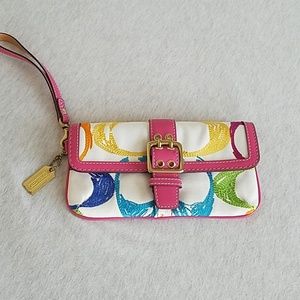 RARE Coach Wallet wristlet- like New